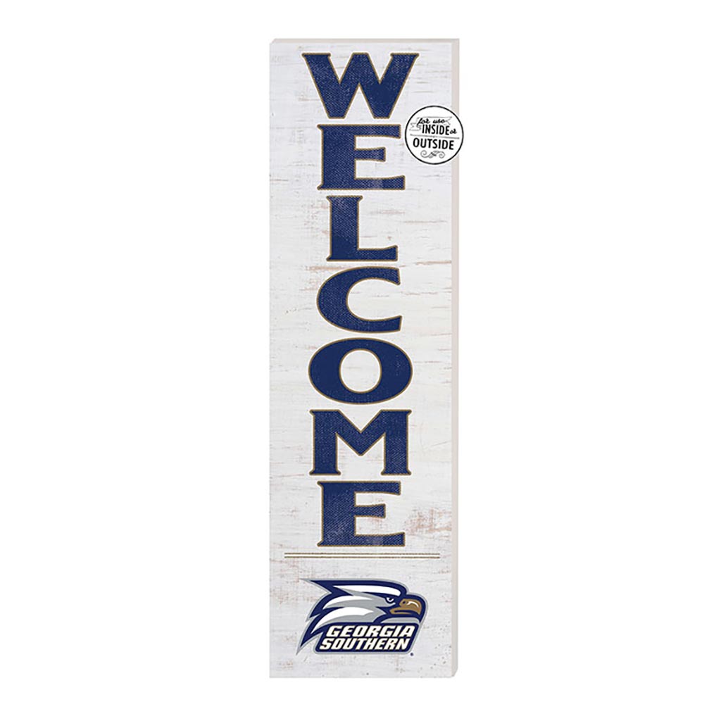 10x35 Indoor Outdoor Sign WELCOME Georgia Southern Eagles