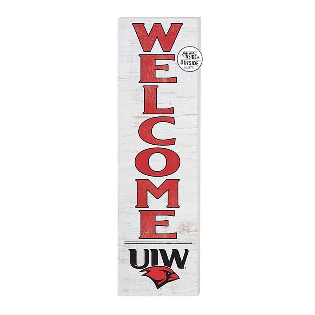 10x35 Indoor Outdoor Sign WELCOME Incarnate Word Cardinals