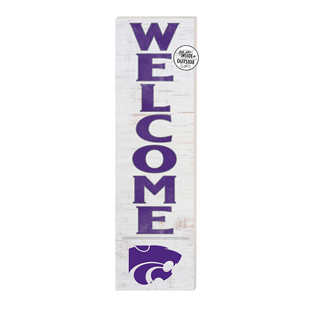 10x35 Indoor Outdoor Sign WELCOME Kansas State Wildcats