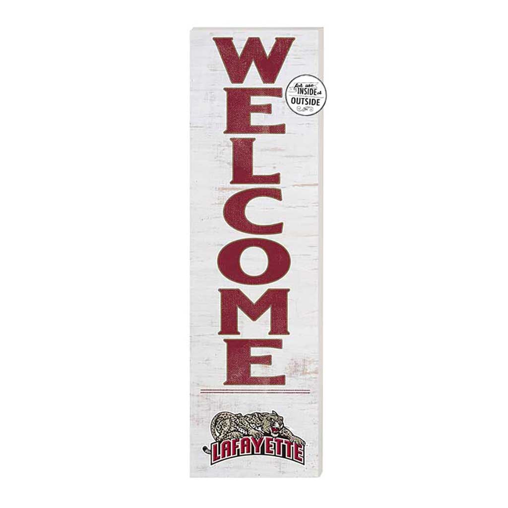 10x35 Indoor Outdoor Sign WELCOME Lafayette College Leopards