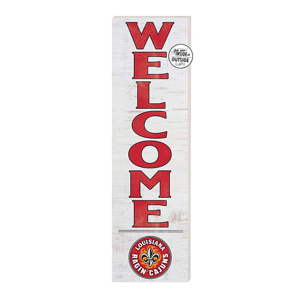 10x35 Indoor Outdoor Sign WELCOME Louisiana State Lafayette Ragin Cajuns