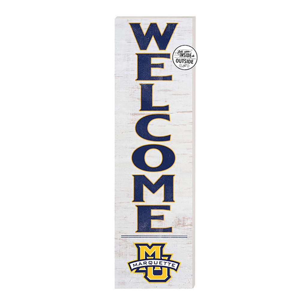 10x35 Indoor Outdoor Sign WELCOME Marquette Golden Eagles