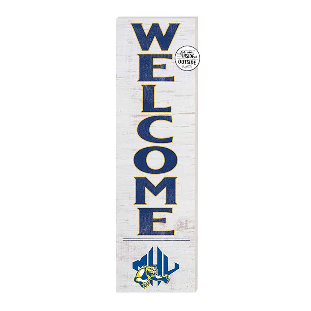 10x35 Indoor Outdoor Sign WELCOME Mars Hill College Lions