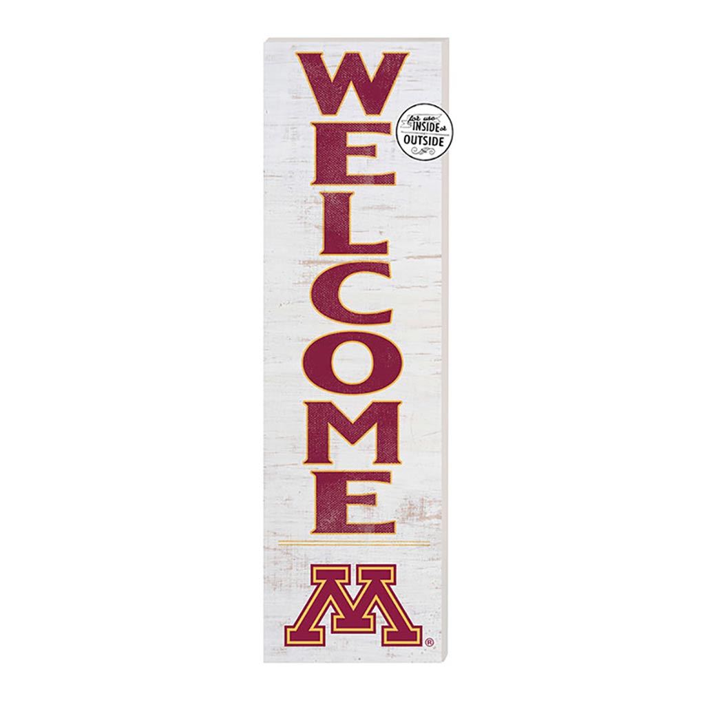 10x35 Indoor Outdoor Sign WELCOME Minnesota Golden Gophers