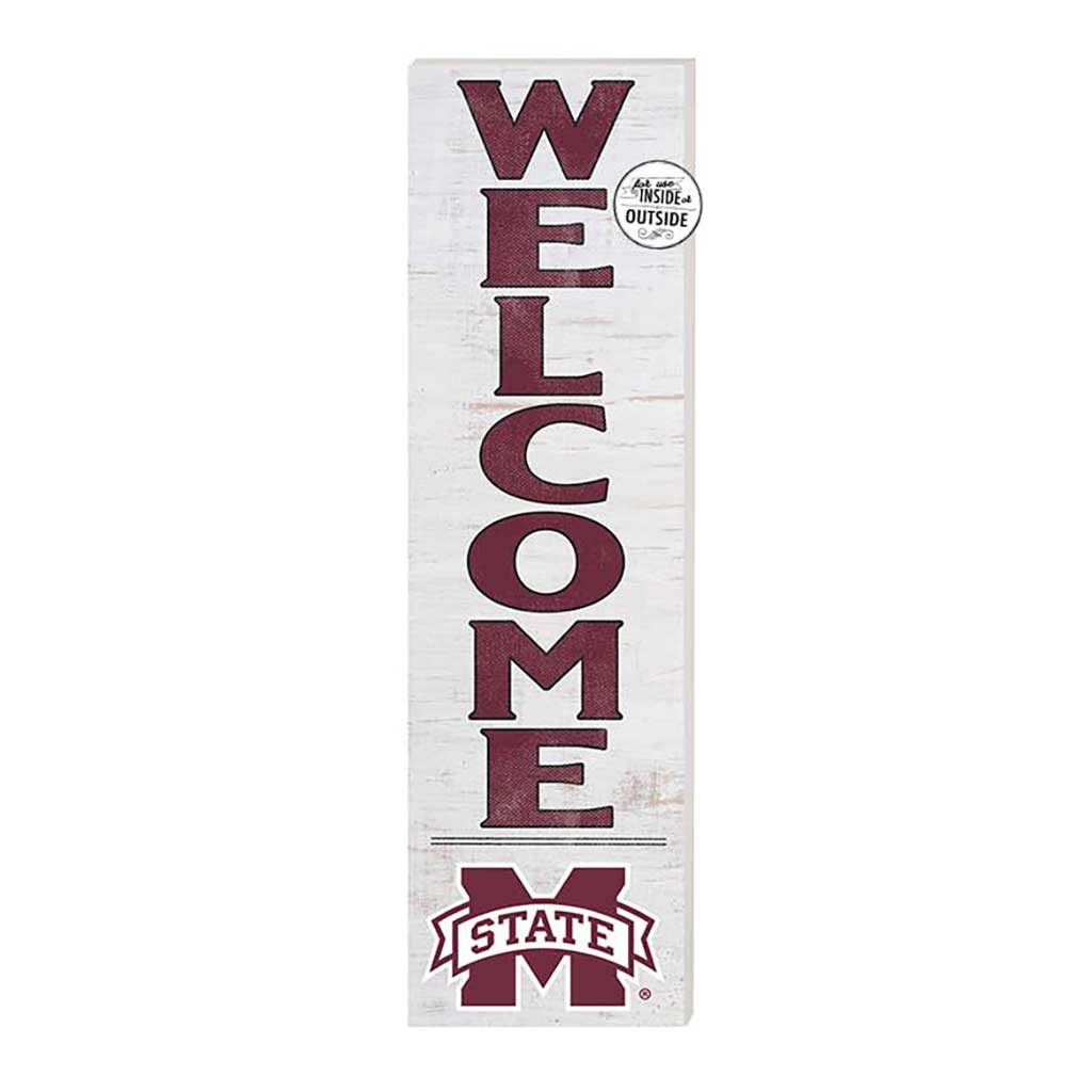 10x35 Indoor Outdoor Sign WELCOME Mississippi State Bulldogs