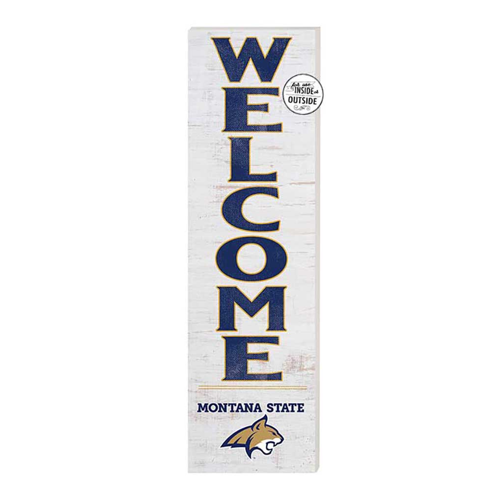 10x35 Indoor Outdoor Sign WELCOME Montana State Fighting Bobcats