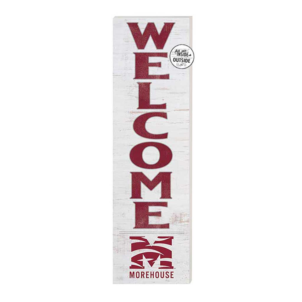 10x35 Indoor Outdoor Sign WELCOME Morehouse College Maroon Tigers