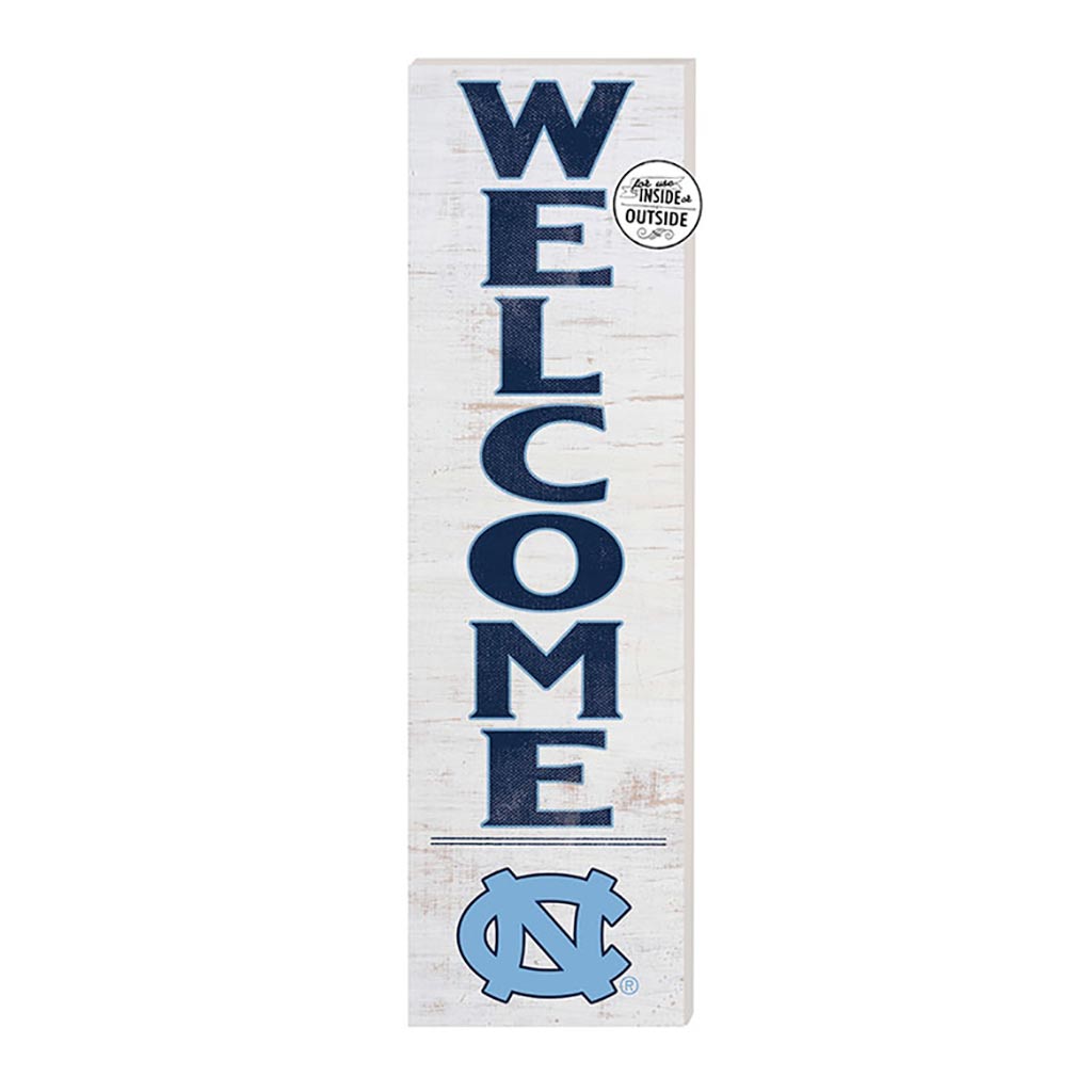 10x35 Indoor Outdoor Sign WELCOME North Carolina (Chapel Hill) Tar Heels