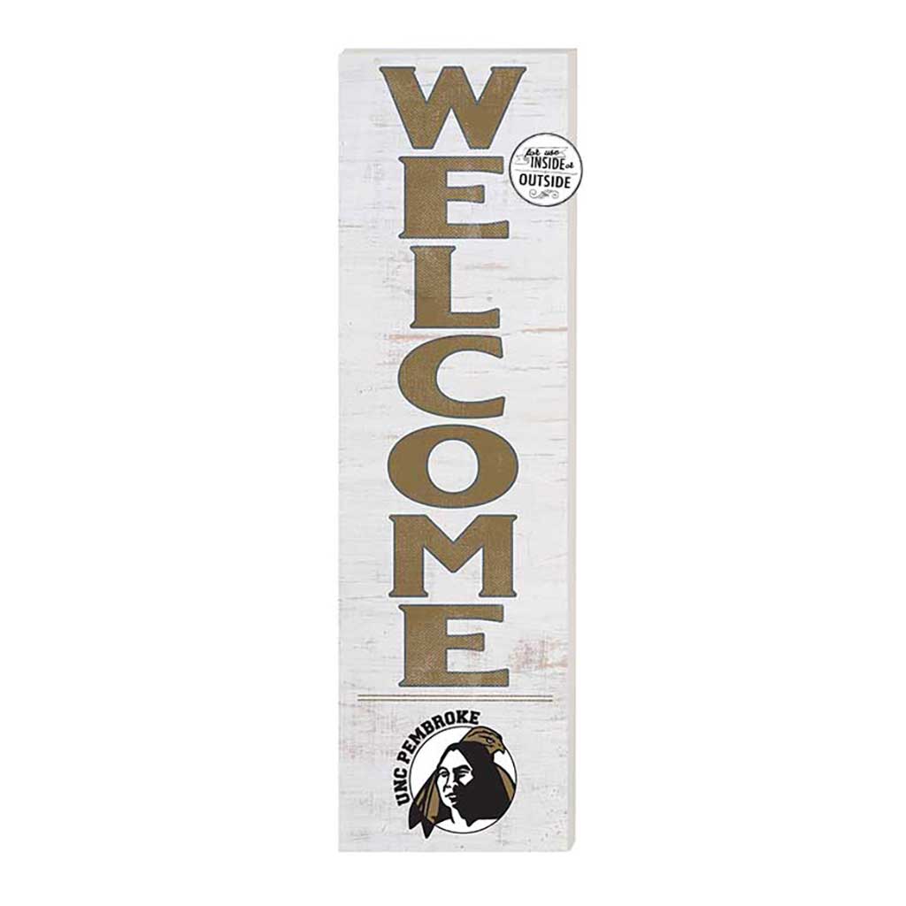 10x35 Indoor Outdoor Sign WELCOME North Carolina (Pembroke) Braves