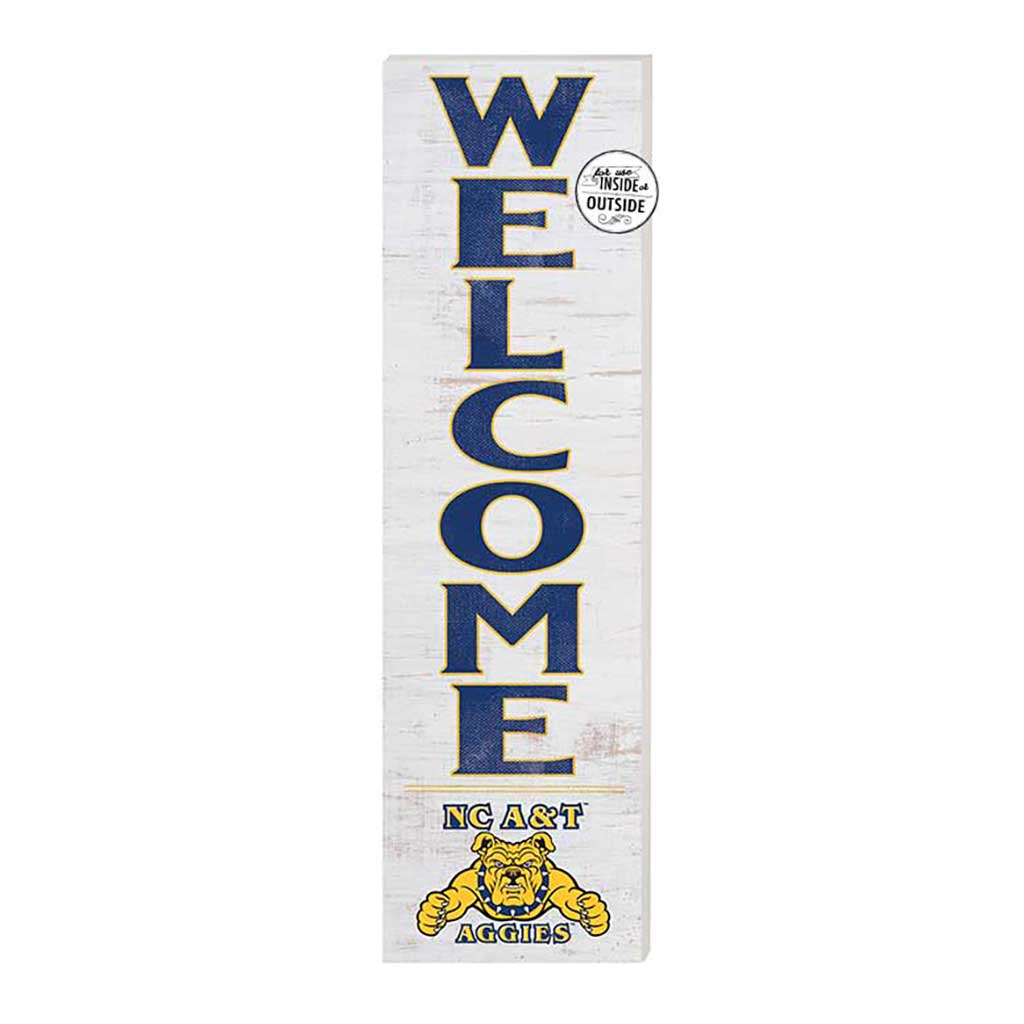 10x35 Indoor Outdoor Sign WELCOME North Carolina A&T Aggies