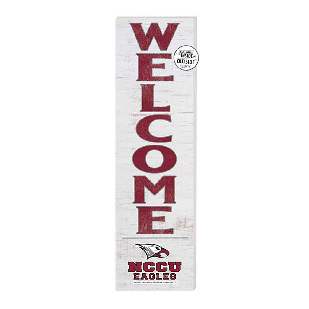 10x35 Indoor Outdoor Sign WELCOME North Carolina Central Eagles