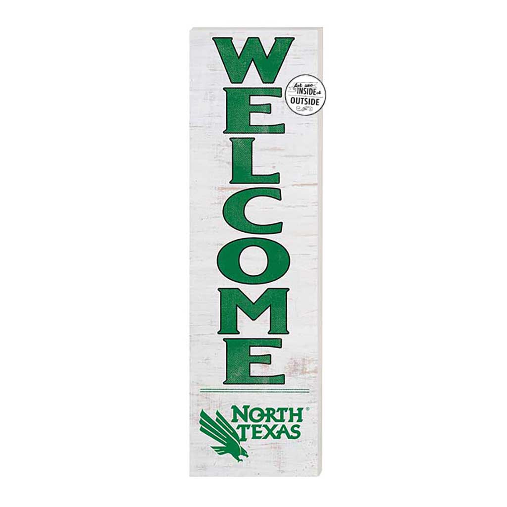 10x35 Indoor Outdoor Sign WELCOME North Texas Mean Green