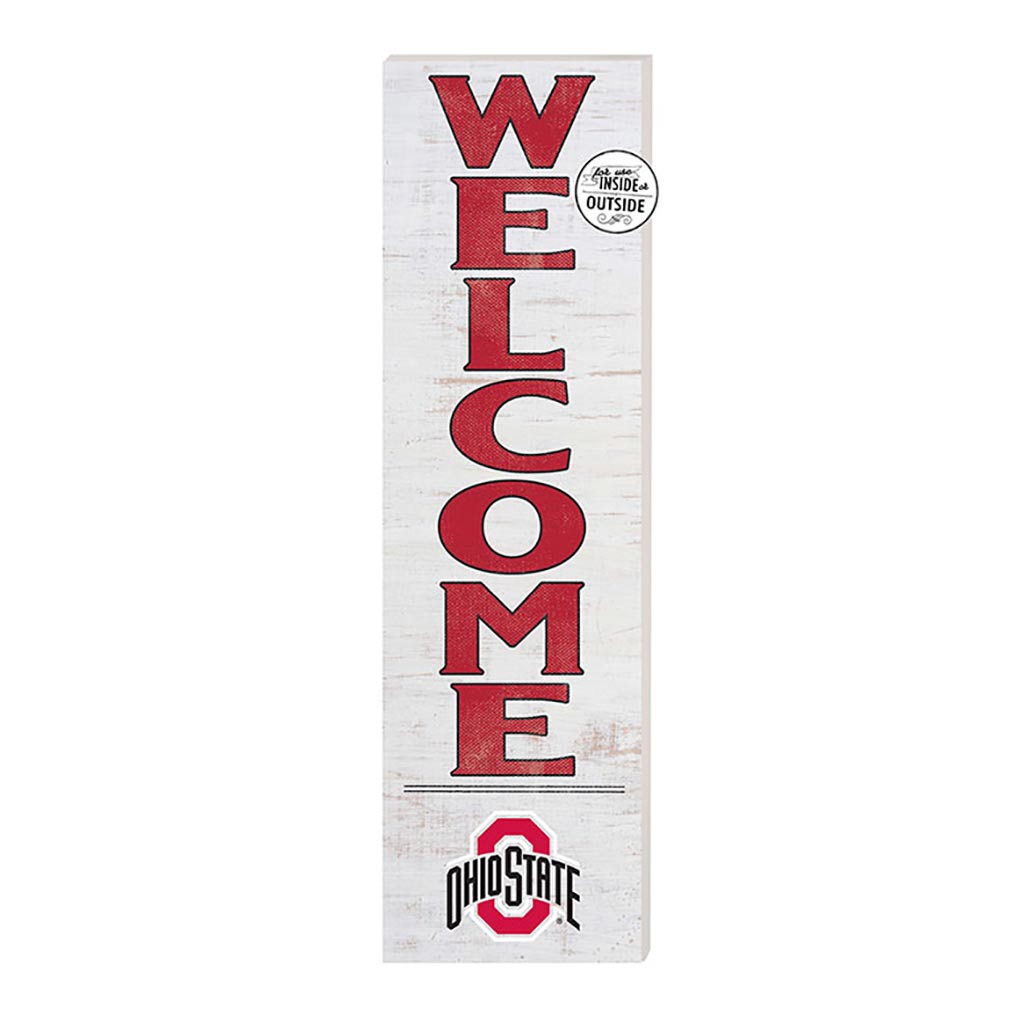 10x35 Indoor Outdoor Sign WELCOME Ohio State Buckeyes