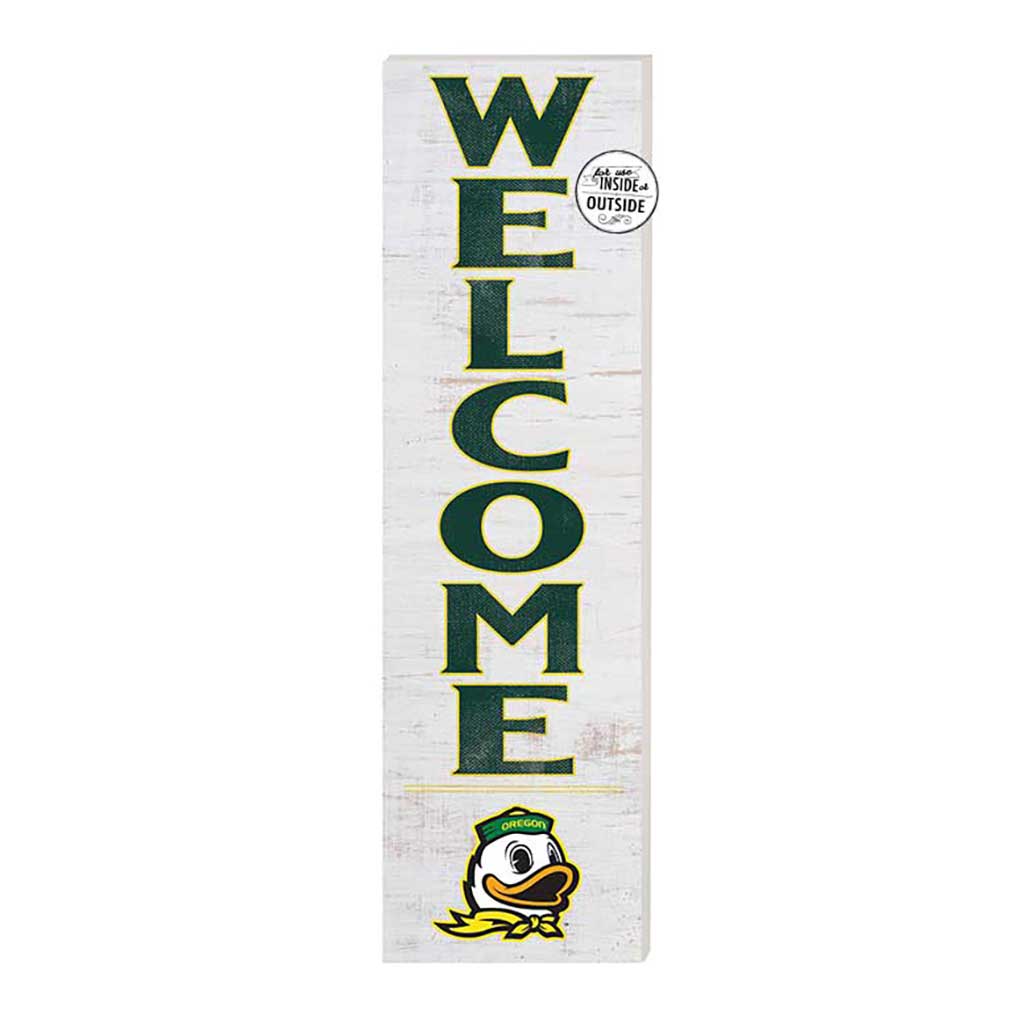 10x35 Indoor Outdoor Sign WELCOME Oregon Ducks