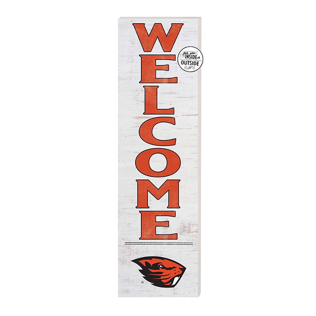 10x35 Indoor Outdoor Sign WELCOME Oregon State Beavers