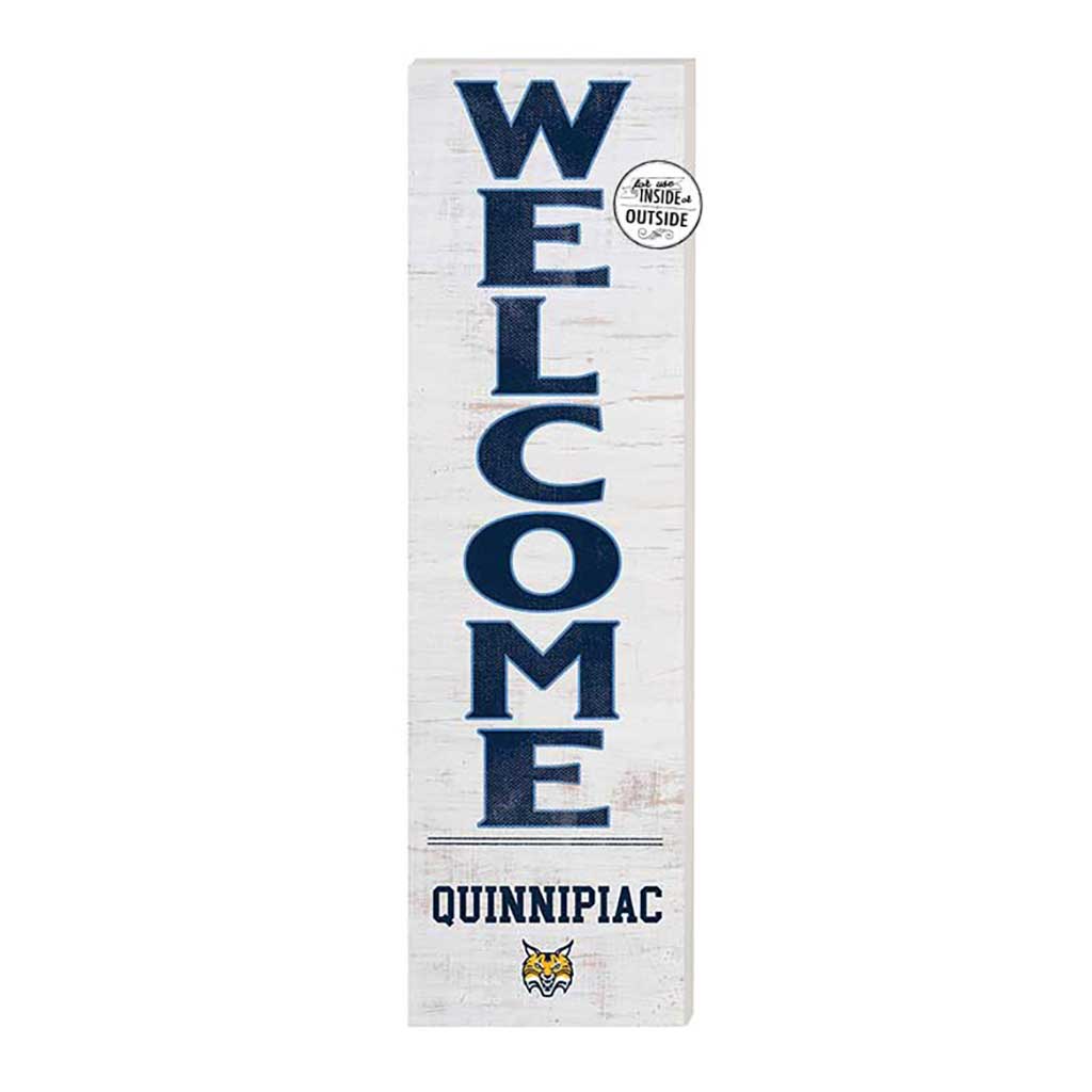 10x35 Indoor Outdoor Sign WELCOME Quinnipiac Bobcats