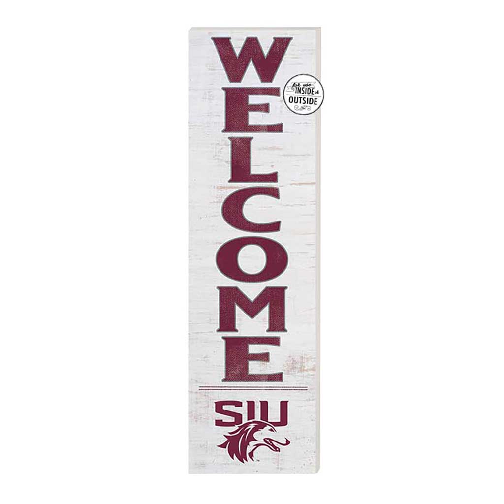 10x35 Indoor Outdoor Sign WELCOME Southern Illinois Salukis