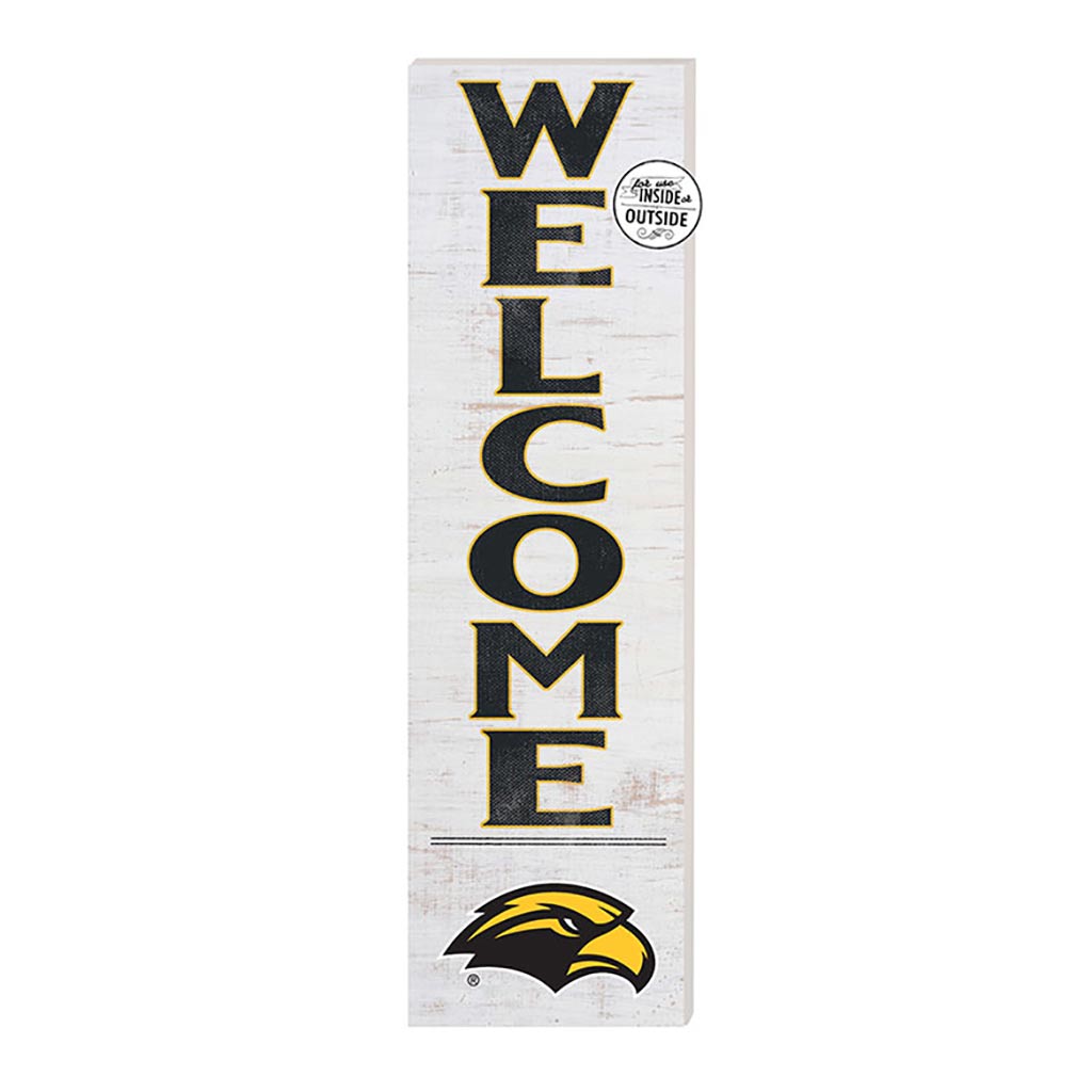 10x35 Indoor Outdoor Sign WELCOME Southern Mississippi Golden Eagles