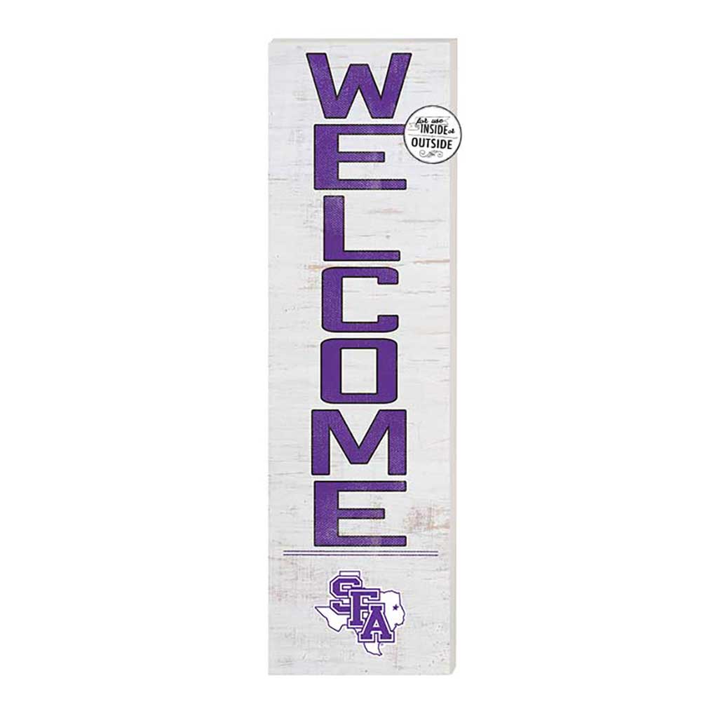 10x35 Indoor Outdoor Sign WELCOME Stephen F Austin Lumberjacks