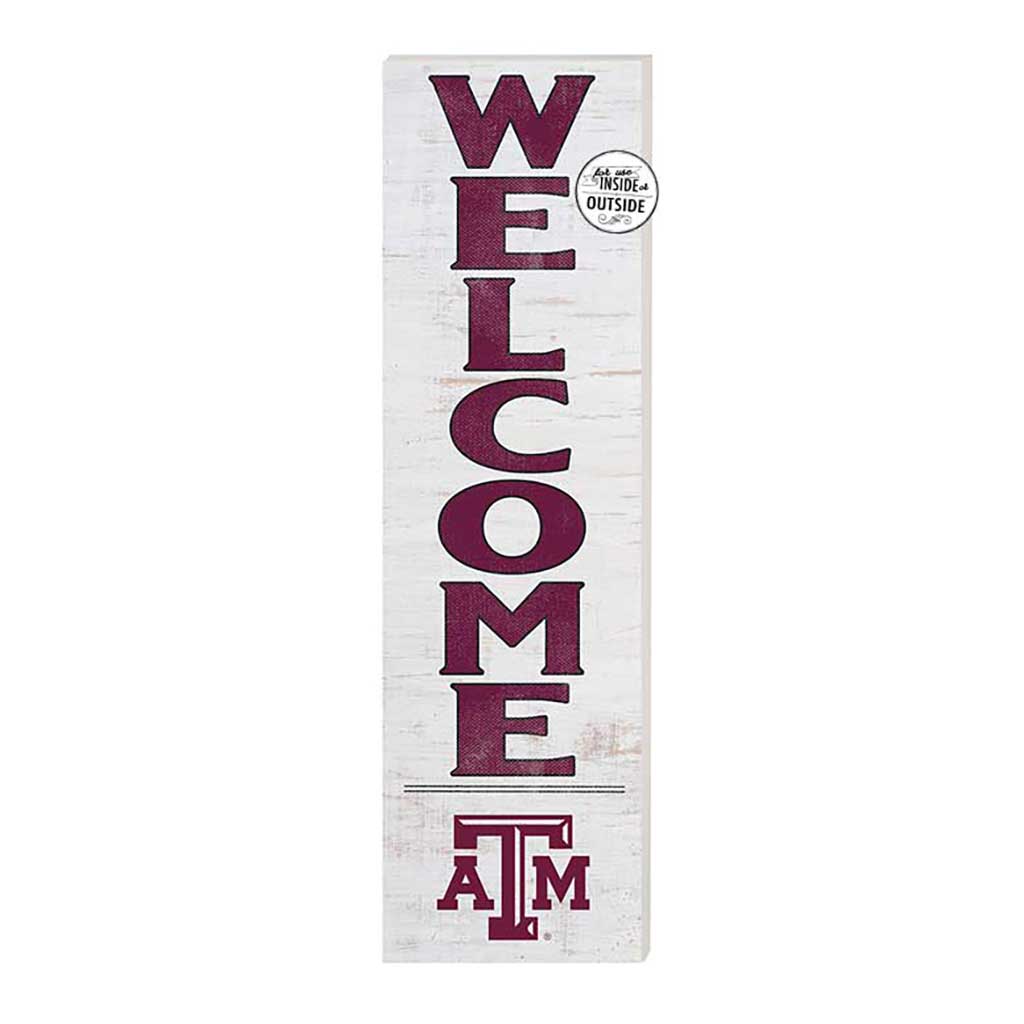 10x35 Indoor Outdoor Sign WELCOME Texas A&M Aggies