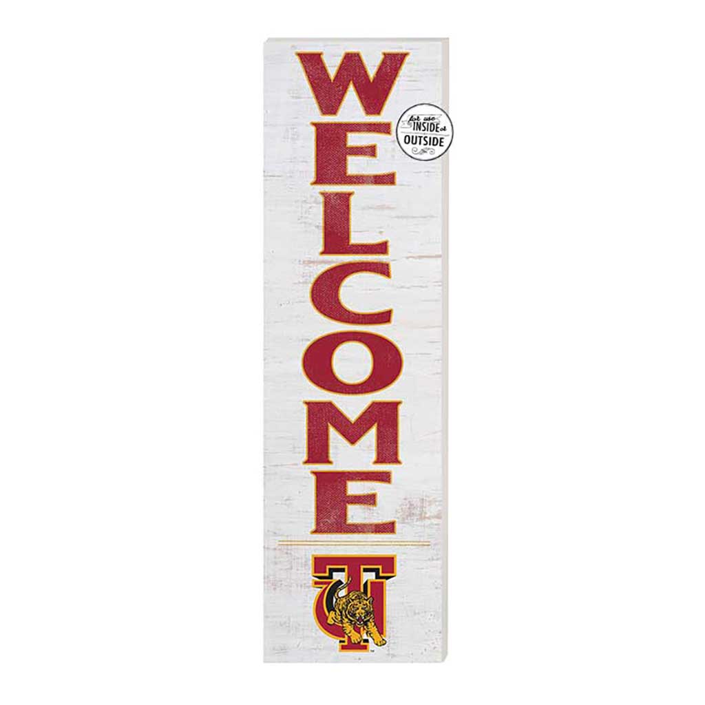 10x35 Indoor Outdoor Sign WELCOME Tuskegee Golden Tigers