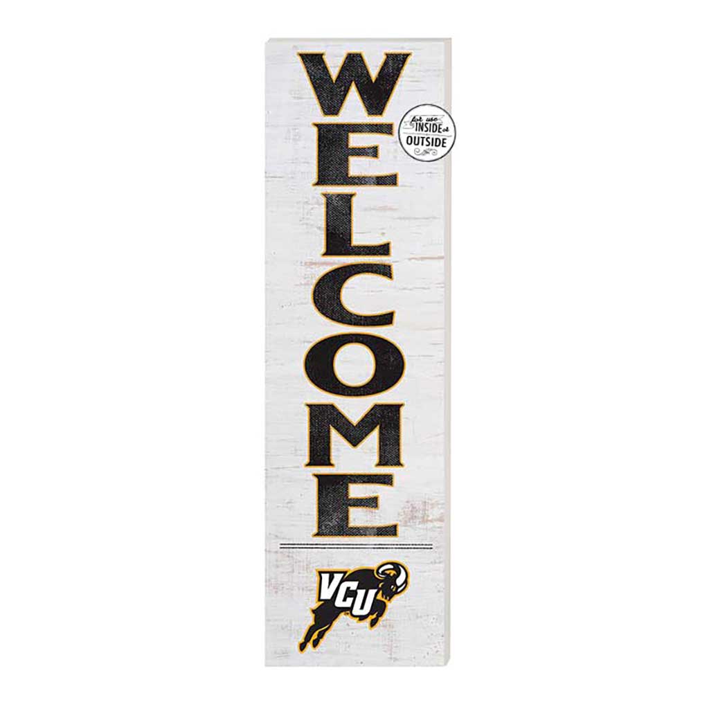 10x35 Indoor Outdoor Sign WELCOME Virginia Commonwealth Rams