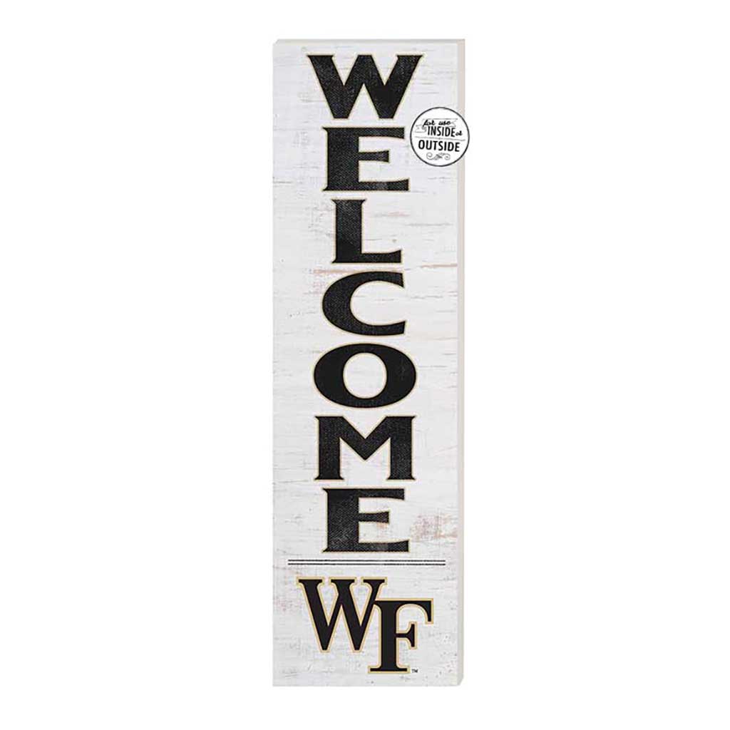 10x35 Indoor Outdoor Sign WELCOME Wake Forest Demon Deacons