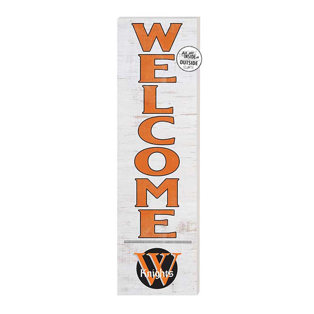 10x35 Indoor Outdoor Sign WELCOME Wartburg College Knights