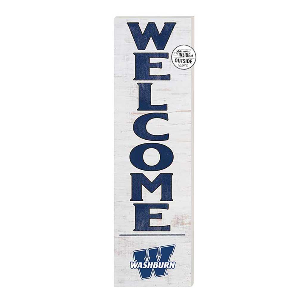 10x35 Indoor Outdoor Sign WELCOME Washburn Ichabods