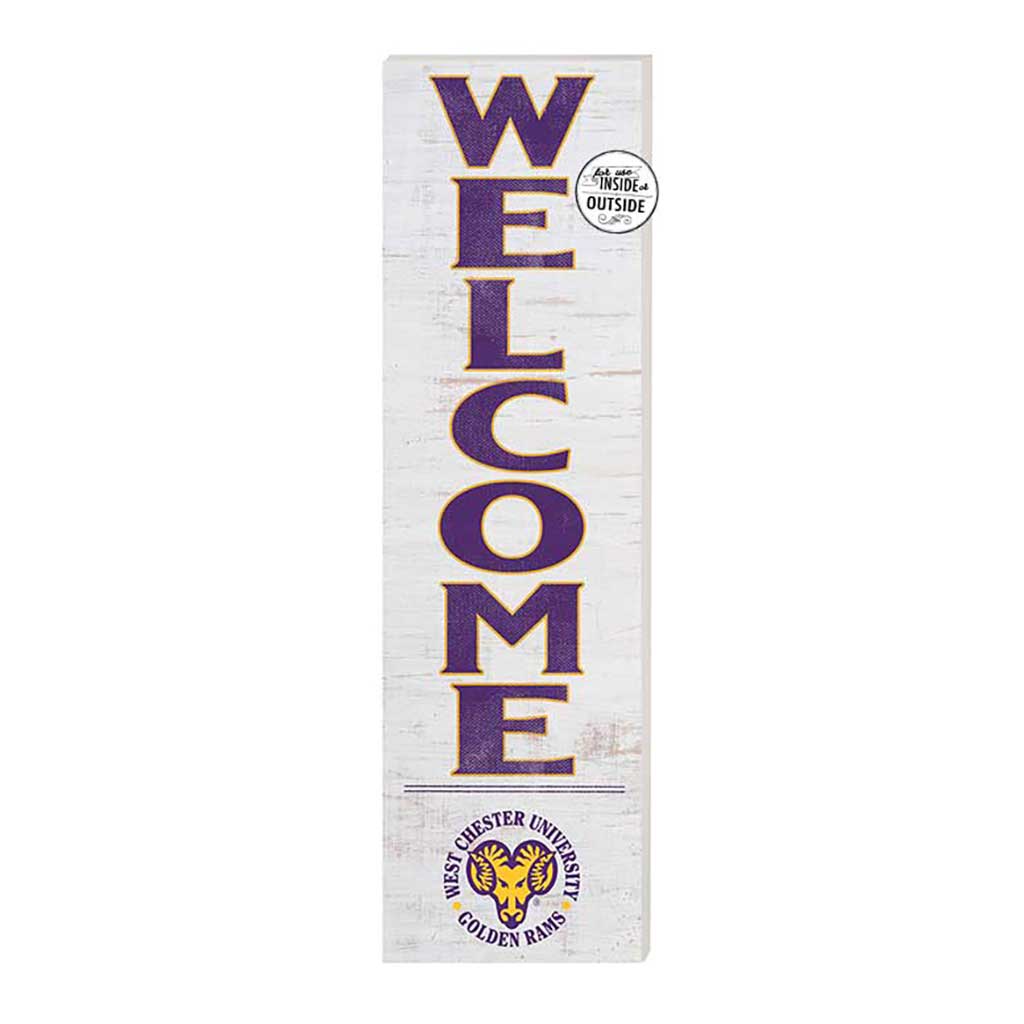 10x35 Indoor Outdoor Sign WELCOME West Chester Golden Rams