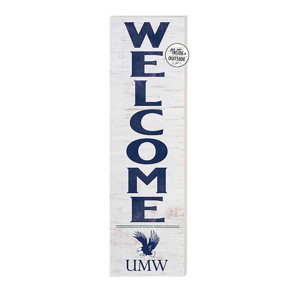 10x35 Indoor Outdoor Sign WELCOME University of Mary Washington Eagles