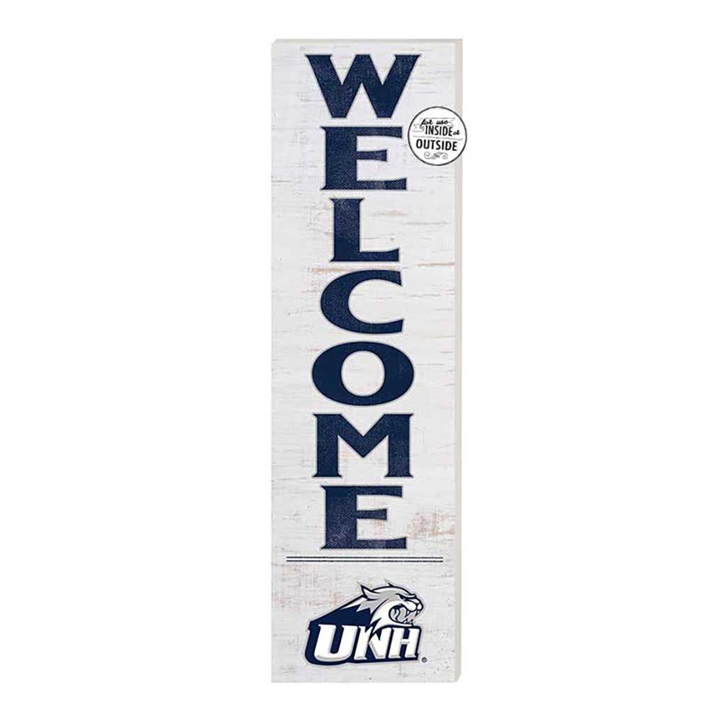 10x35 Indoor Outdoor Sign WELCOME University of New Hampshire Wildcats