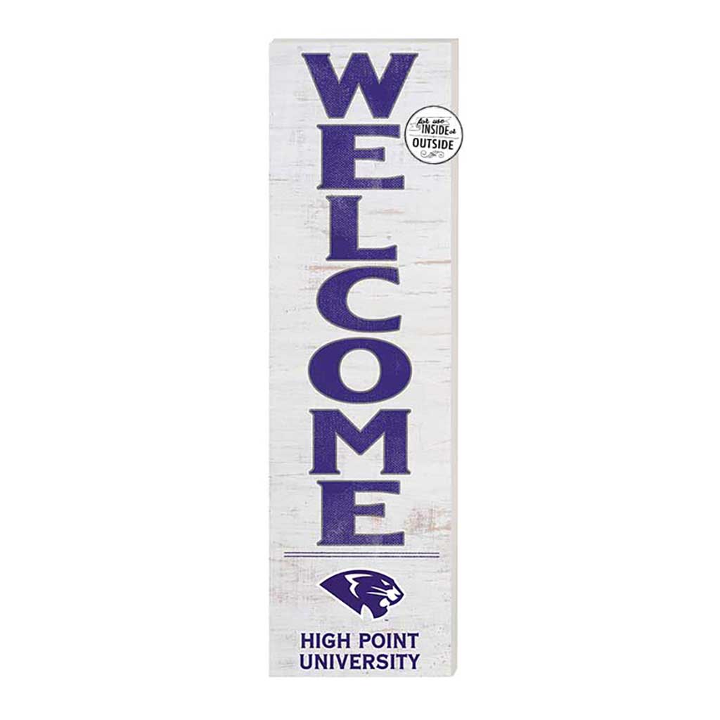 10x35 Indoor Outdoor Sign WELCOME High Point Panthers