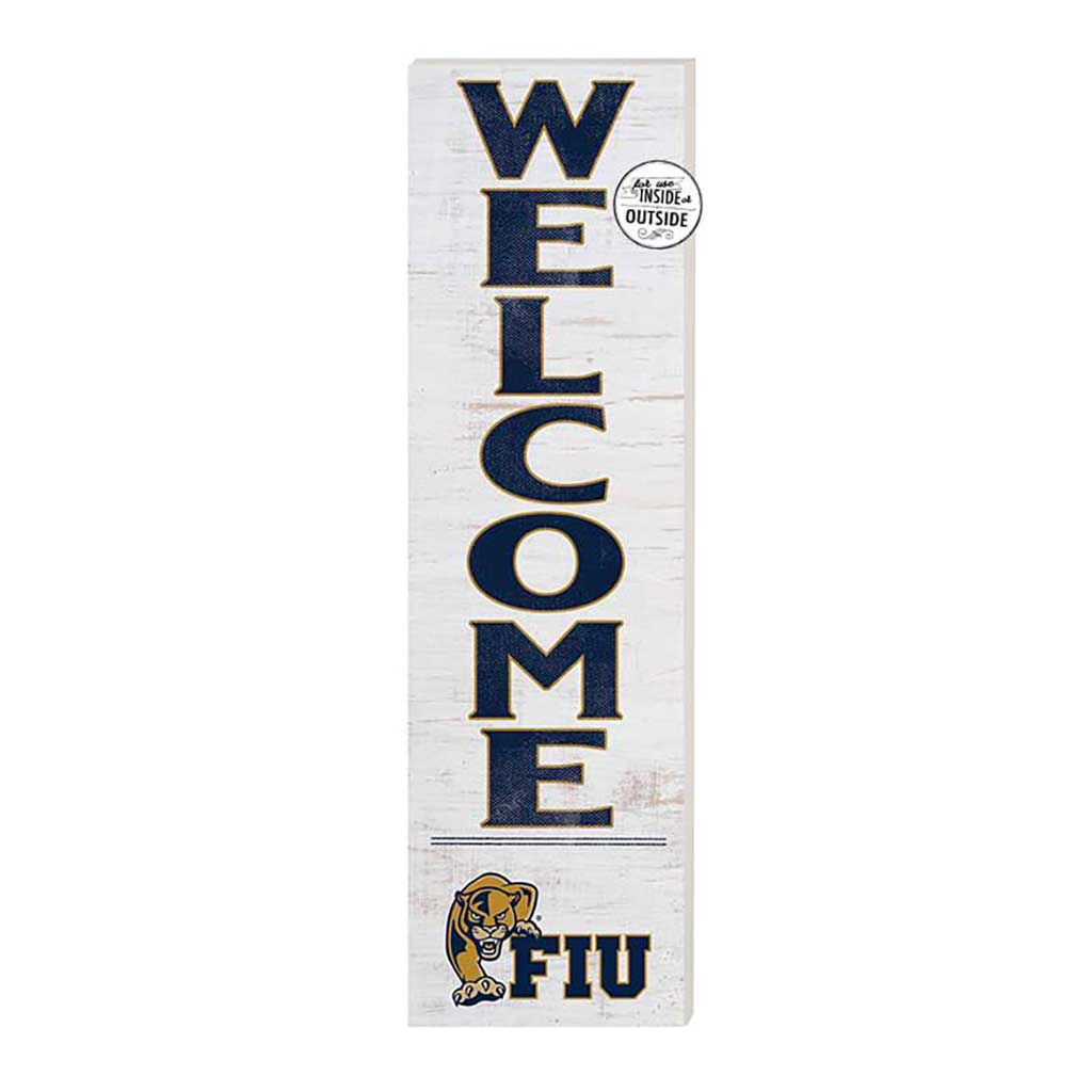 10x35 Indoor Outdoor Sign WELCOME Florida International University Golden Panthers