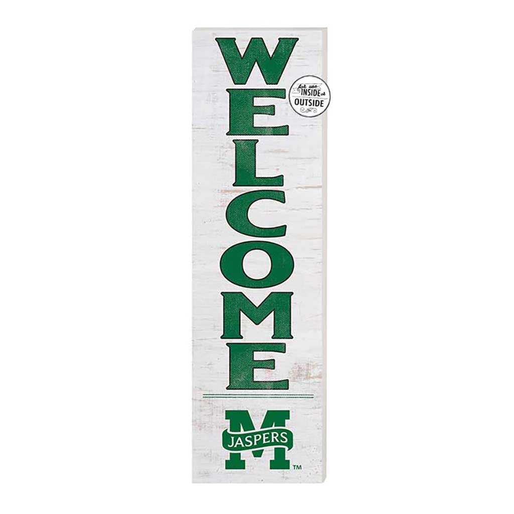 10x35 Indoor Outdoor Sign WELCOME Manhattan Jaspers