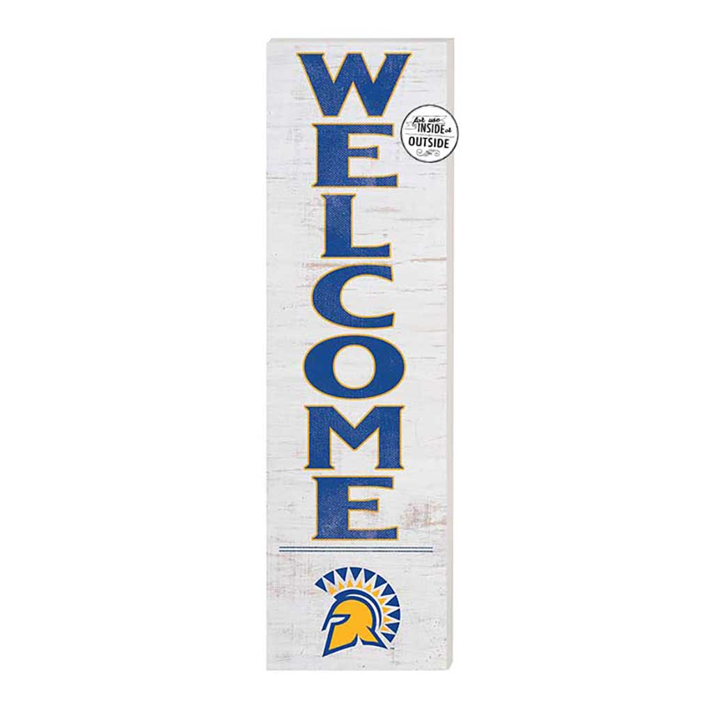 10x35 Indoor Outdoor Sign WELCOME San Jose State Spartans