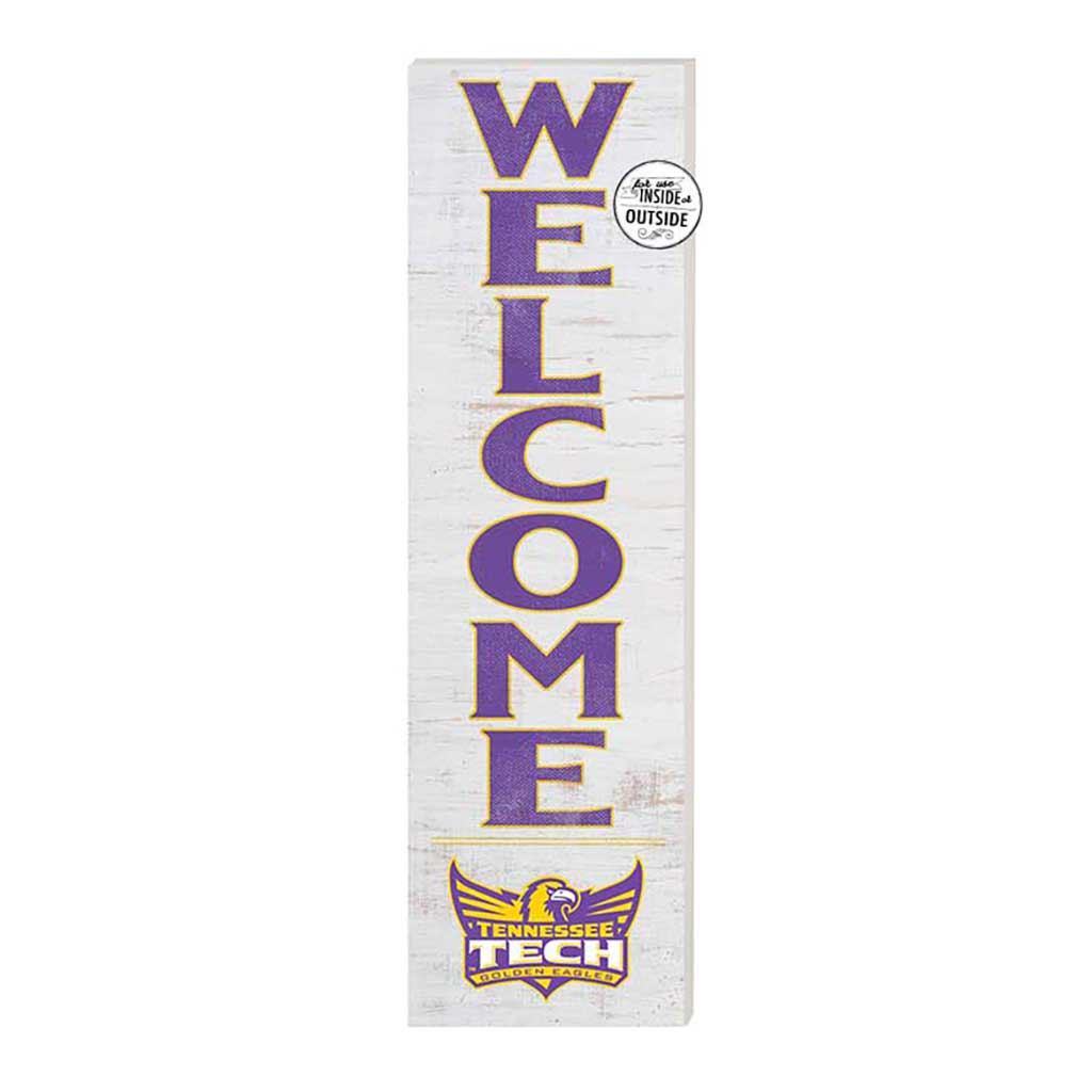 10x35 Indoor Outdoor Sign WELCOME Tennessee Tech Golden Eagles