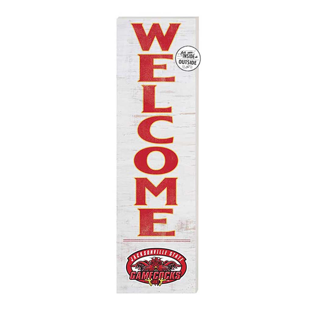 10x35 Indoor Outdoor Sign WELCOME Jacksonville State Gamecocks