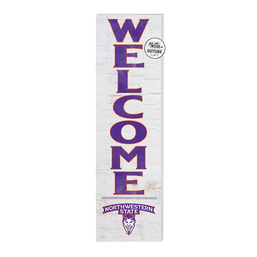 10x35 Indoor Outdoor Sign WELCOME Northwestern State Demons