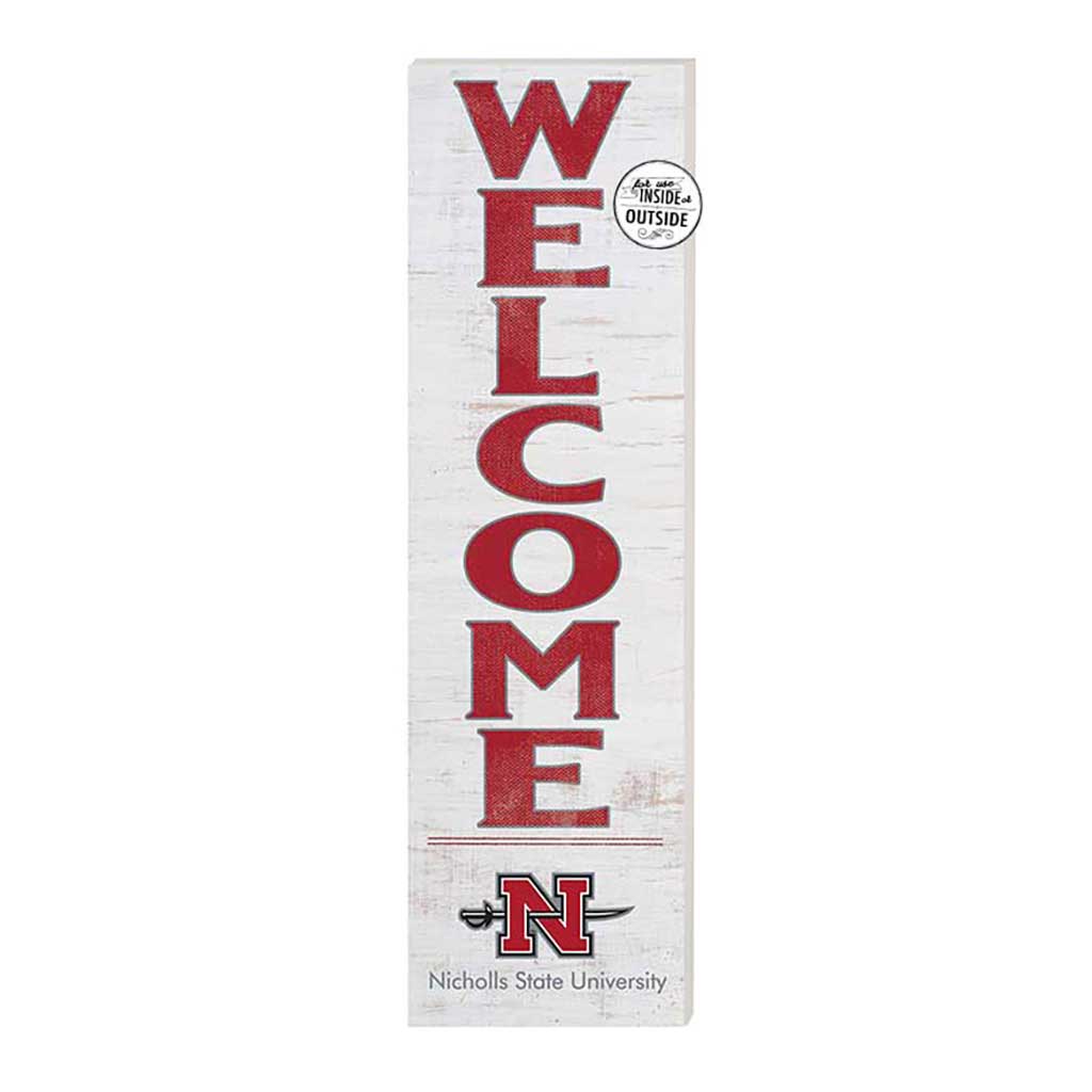 10x35 Indoor Outdoor Sign WELCOME Nicholls State Colonels