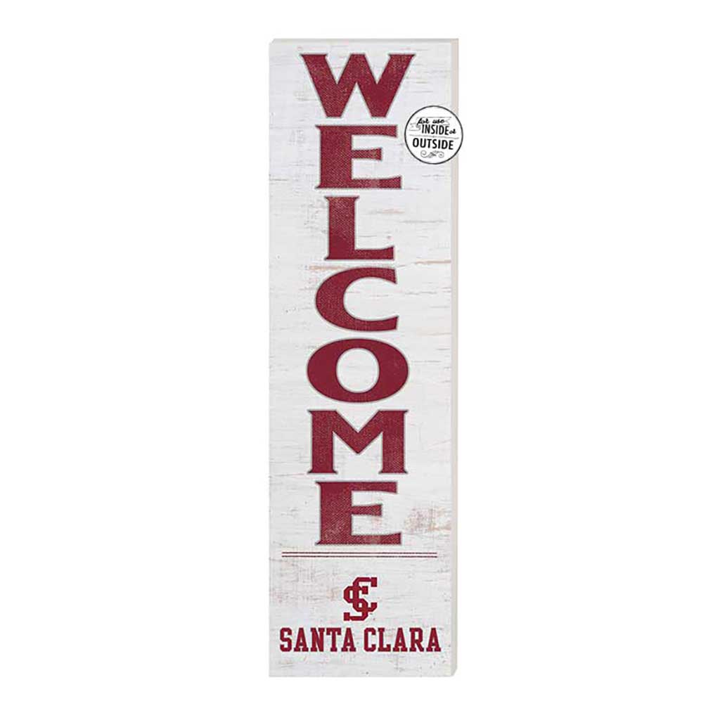 10x35 Indoor Outdoor Sign WELCOME Santa Clara Broncos