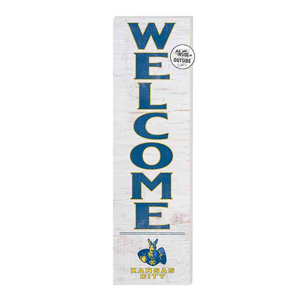 10x35 Indoor Outdoor Sign WELCOME Missouri Kansas City Kangaroos