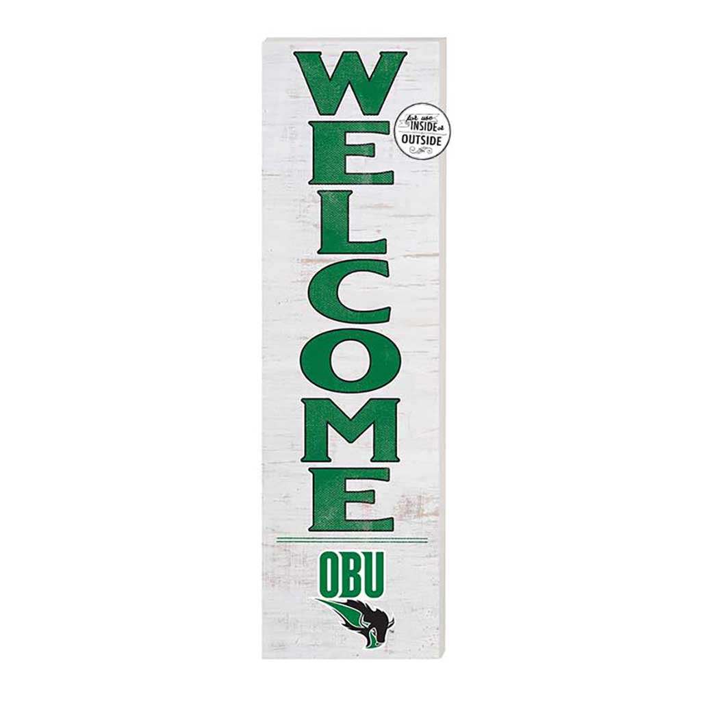 10x35 Indoor Outdoor Sign WELCOME Oklahoma Baptist University Bison