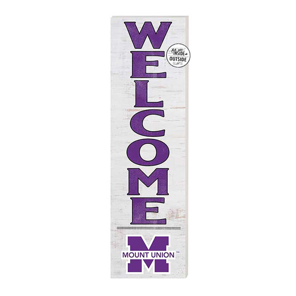 10x35 Indoor Outdoor Sign WELCOME University of Mount Union Raiders