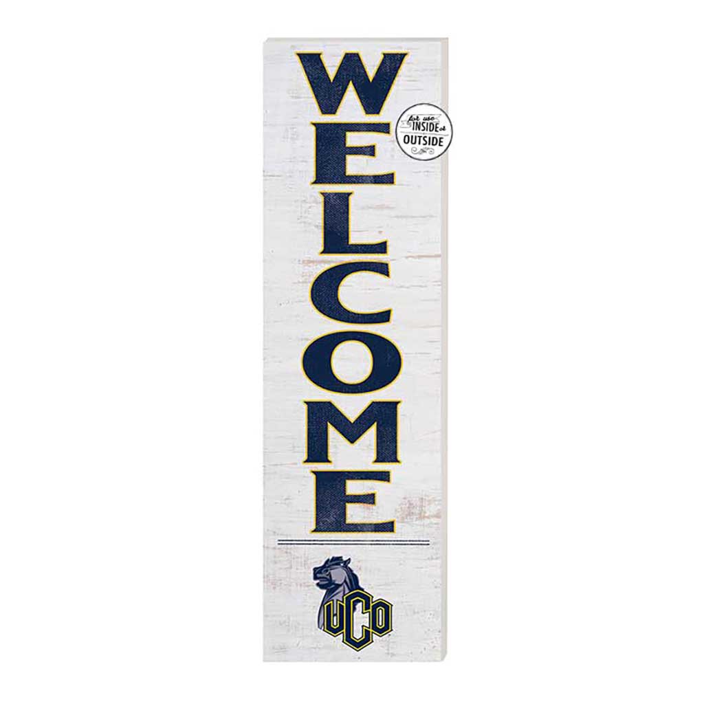 10x35 Indoor Outdoor Sign WELCOME Central Oklahoma BRONCHOS