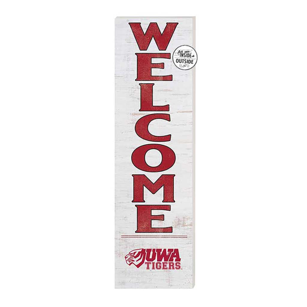 10x35 Indoor Outdoor Sign WELCOME West Alabama TIGERS