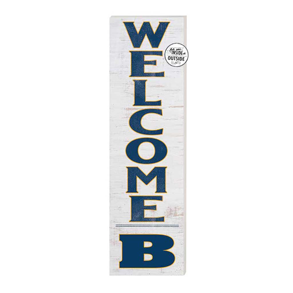 10x35 Indoor Outdoor Sign WELCOME Beloit College Buccaneers