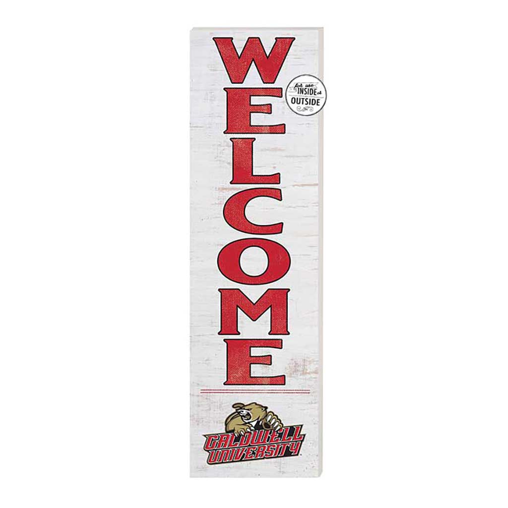 10x35 Indoor Outdoor Sign WELCOME Caldwell University COUGARS