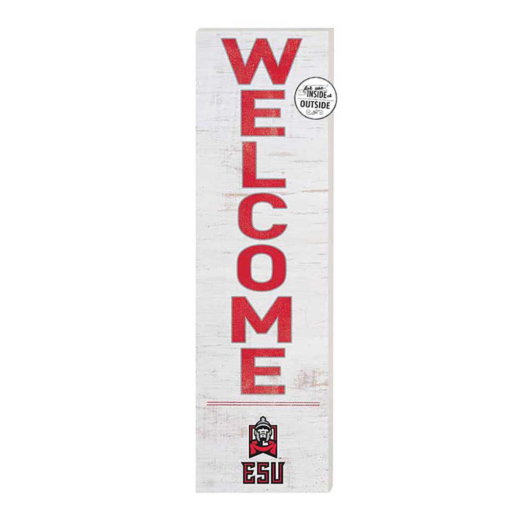 10x35 Indoor Outdoor Sign WELCOME East Stroudsburg University WARRIORS