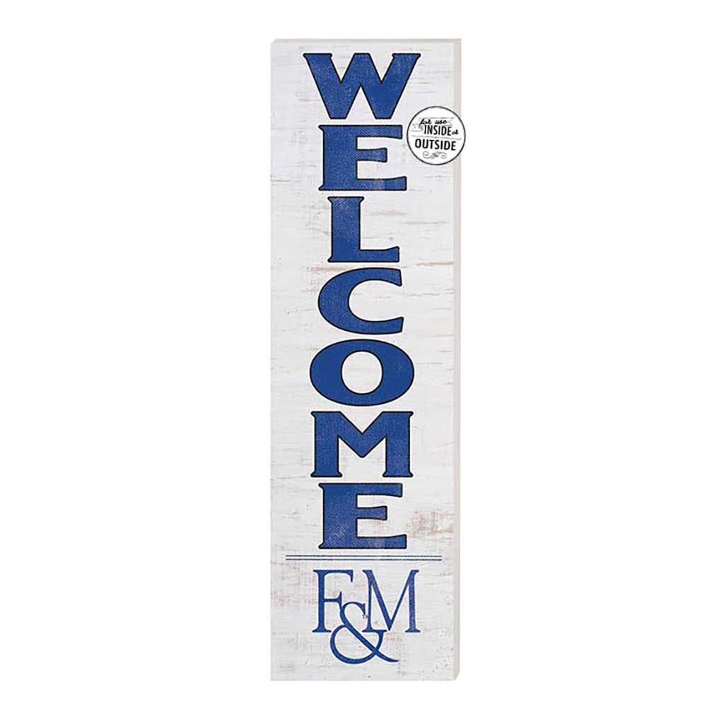 10x35 Indoor Outdoor Sign WELCOME Franklin & Marshall College DIPLOMATS